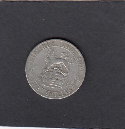 Beschrijving: 1 Shilling  GEORGIUS V 